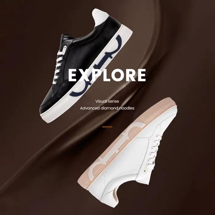 Chaussures décontractées homme en daim de vache respirant et confortables pour printemps automne occassions décontractées et mode tracasserie