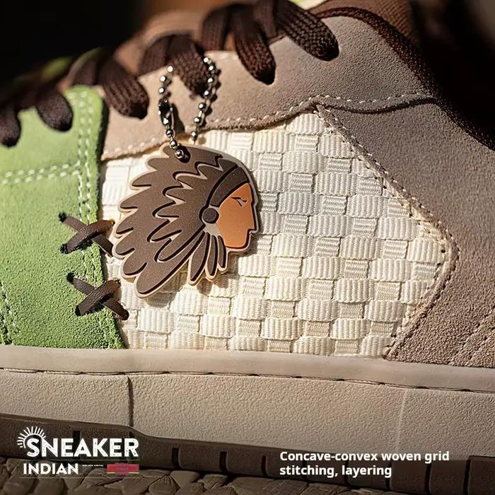 Sneakers plateforme rétro pour hommes