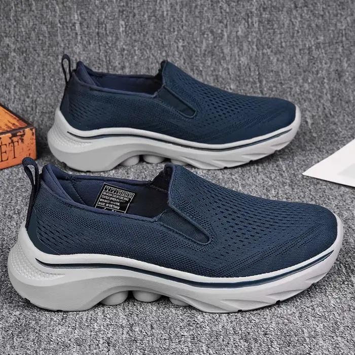 Chaussures de marche pour hommes automne nouveaux personnes âgées grande taille léger antidérapant quotidien