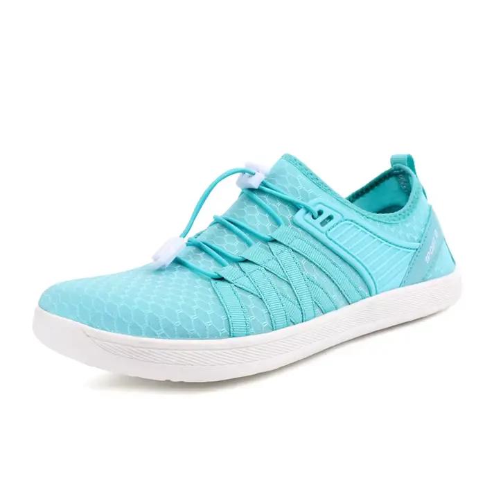Nouvelles chaussures minimalistes pour hommes bout large pieds nus espadrilles décontractées femmes maille respirant unisexe baskets chaussures de marche légères