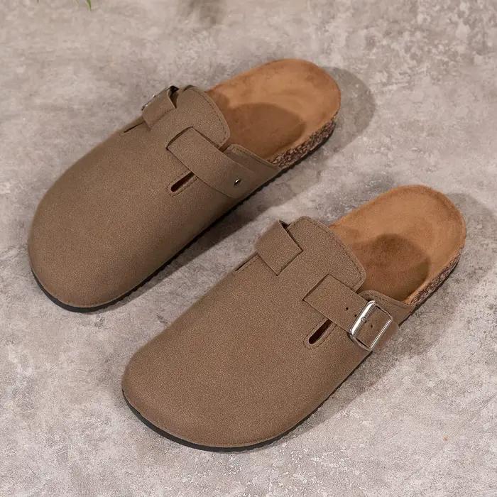 Pantoufles à bout pointu pour hommes