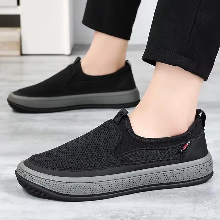 Chaussures en maille pour hommes