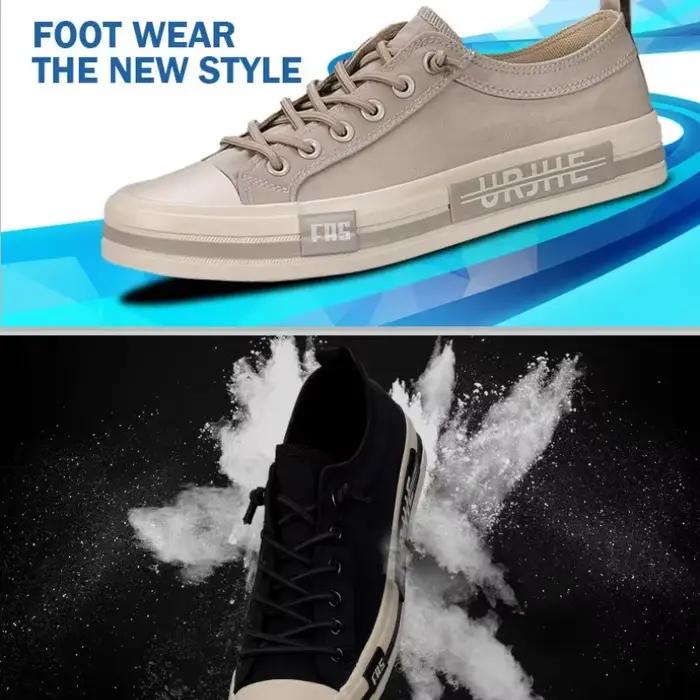 Chaussures décontractées homme baskets décontractées bout pointu semelle en caoutchouc pour printemps automne ocasions décontractées