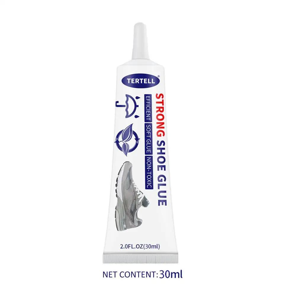 Colle universelle pour chaussures 30 ml – Adhésif de réparation de semelles imperméable et transpare