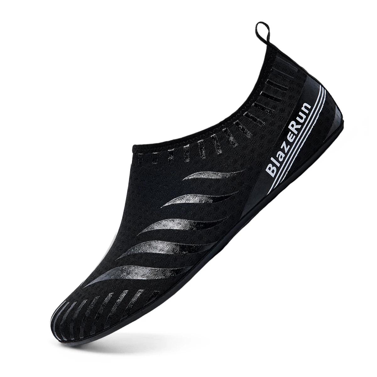 Chaussures de sports nautiques pieds nus chaussettes de yoga aquatique à séchage rapide à enfiler po