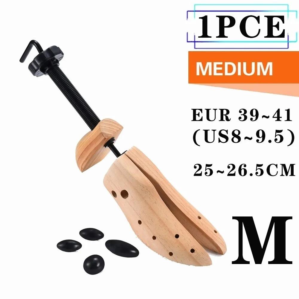 Embauchoir en bois réglable pour chaussures, anti-plis, avec ressort de tension, EU34-46, pour chaus
