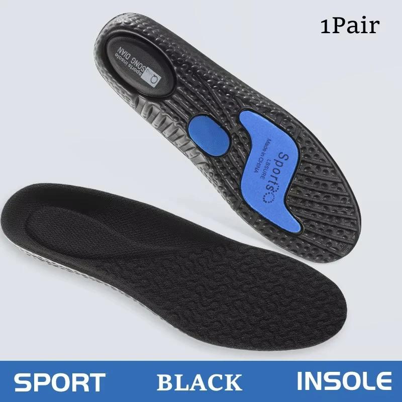 Semelles intérieures de Sport pour pieds, Inserts d'absorption des chocs souples, modèle orthopédiqu