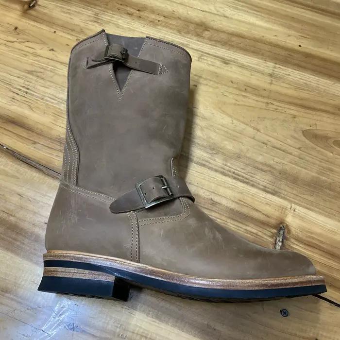 Chaussures en cuir de vache véritable pour hommes, Rock Can Roll, chaussures italiennes en cuir de v