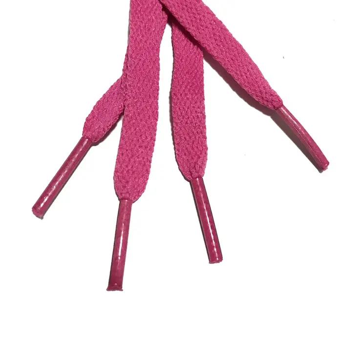 1 paire de lacets plats pour bottes longs lacets de chaussures en tissu blanc noir lacets de chaussu