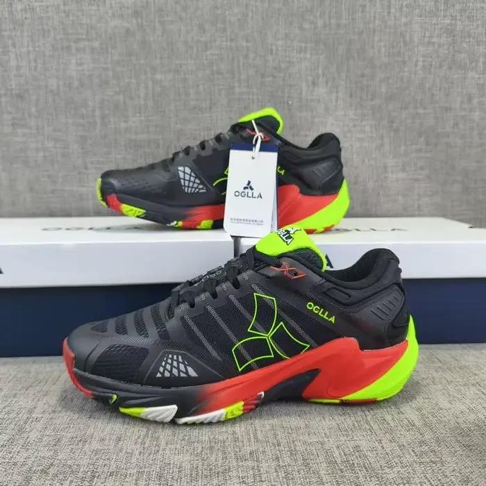 Chaussures de Badminton professionnelles pour hommes et femmes, chaussures de Tennis confortables, u