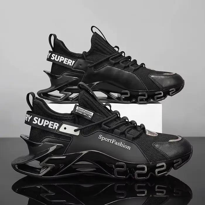 Chaussures pour hommes, baskets décontractées, chaussures de luxe, chaussures de course respirantes,