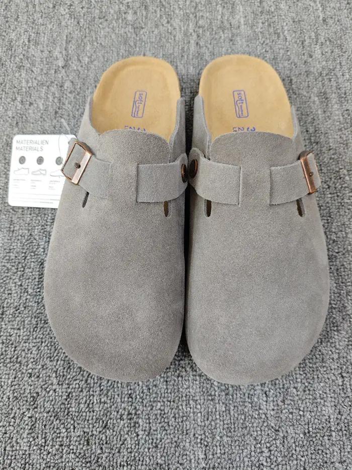 Nouveaux mocassins rétro en daim, style à enfiler, décontractés et polyvalents, plats, adaptés aux h
