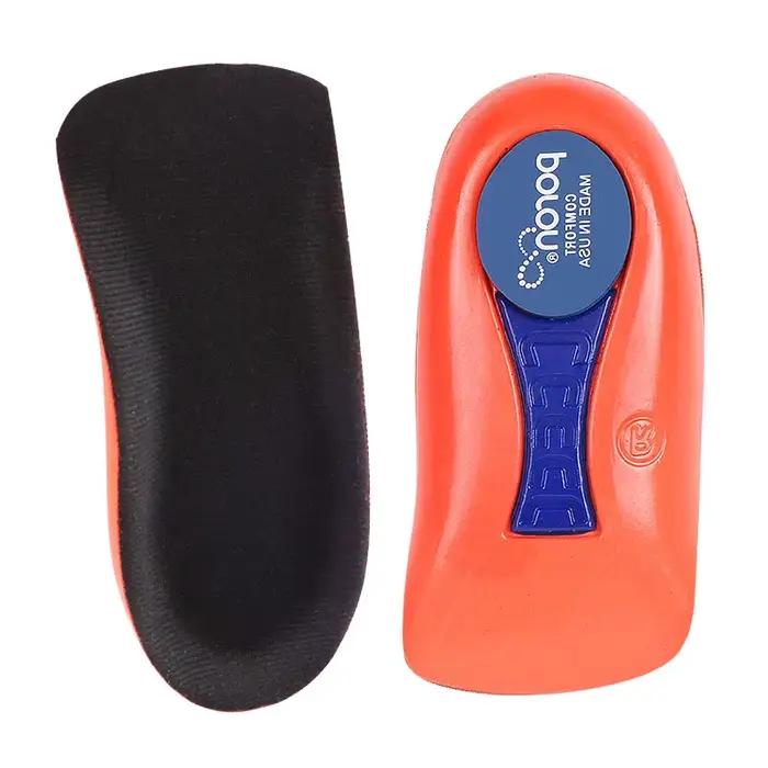 Semelles plantaires Fascia Super Absorption des chocs Haute élasticité Courir Demi-coussin Soutien d