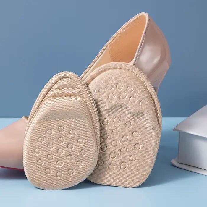Demi-semelles pour chaussures, Inserts pour l'avant-pied, semelle antidérapante, coussin, réduit la