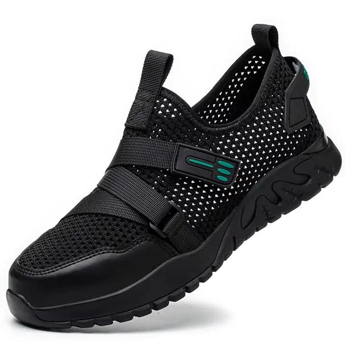 Chaussures de sécurité d'été respirantes, baskets de travail de sécurité anti-perforation, chaussure