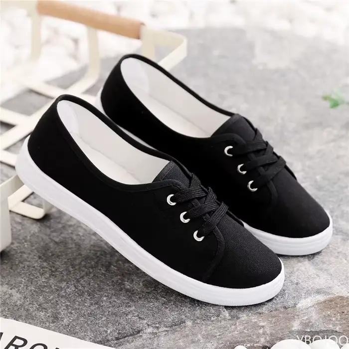 2025 nouvelles chaussures de rue confortables à lacets chaussures plates polyvalentes à la mode pour
