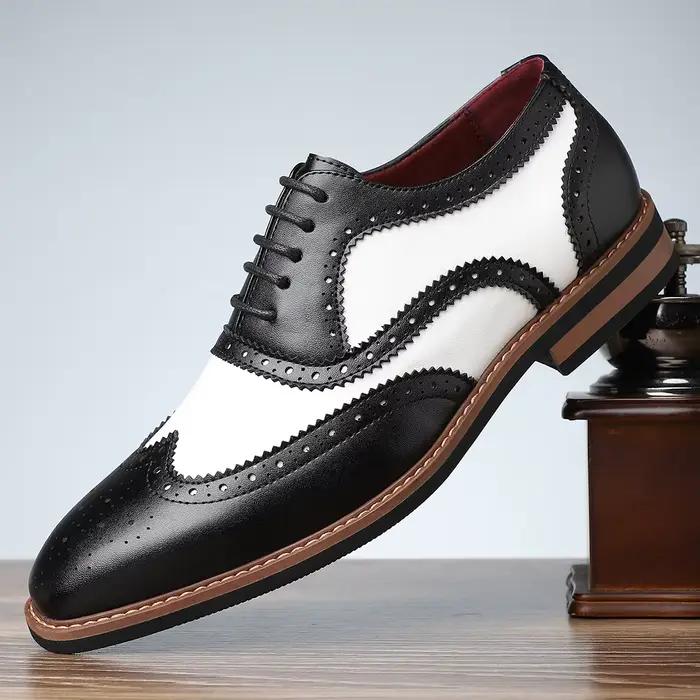 Grande taille nouvelles chaussures pour hommes chaussures habillées Style britannique richelieu scul