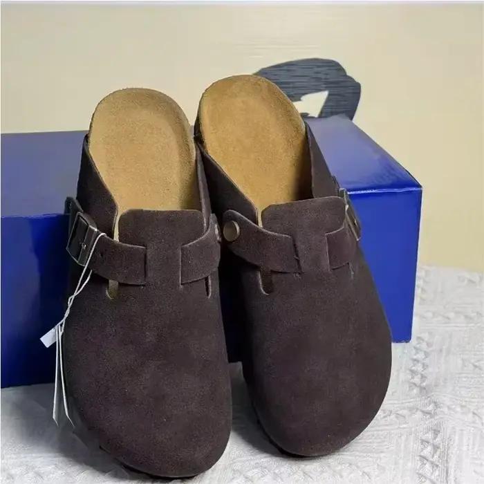 Sandales en cuir pour hommes et femmes, chaussures de plage rétro décontractées et confortables, ant