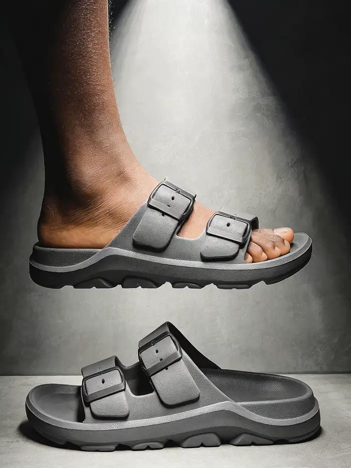 Nouvelles mules pour hommes printemps-été, chaussures décontractées rétro à enfiler, sandales en EVA