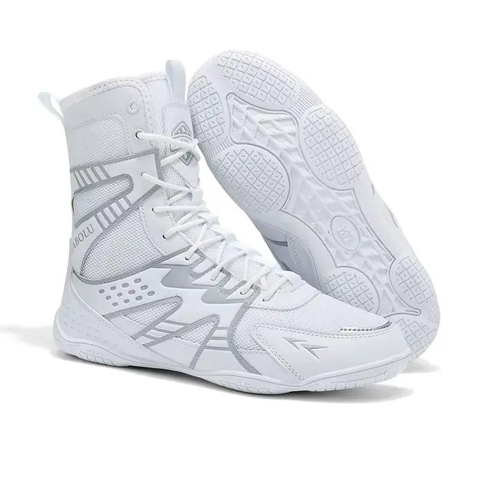 Chaussures de boxe et de lutte pour hommes, respirantes, pour l'entraînement et la compétition, idéa