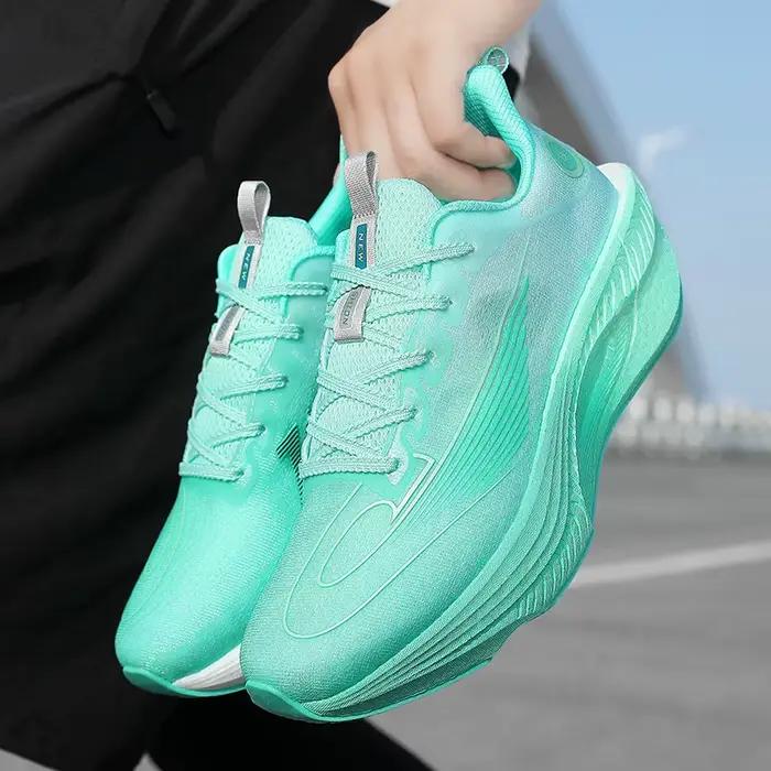 Chaussures de course pour couple, chaussures en mesh respirant, chaussures de course ultra-légères a