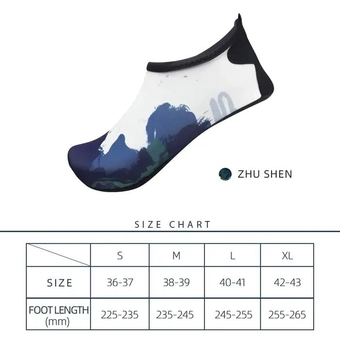 Nu-June chaussures d'eau pour femmes et hommes chaussures d'été pieds nus chaussettes d'eau à séchag