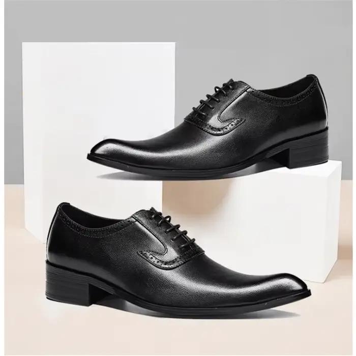 Nouvelles chaussures pointues pour hommes, robe de soirée, chaussures de mariage pour marié, mode ho