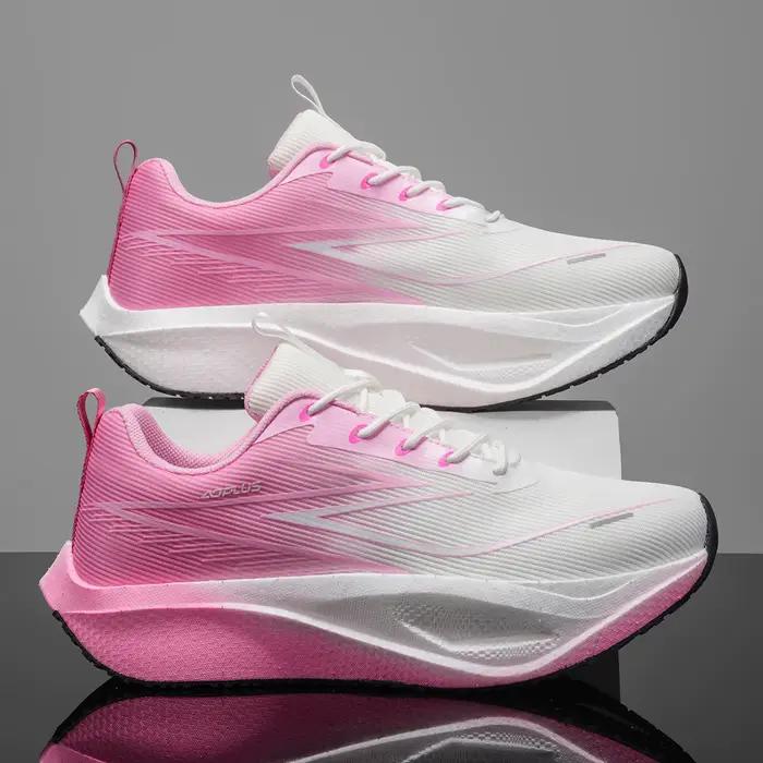 Chaussures de course légères pour hommes Marathon avec plaque en carbone, baskets spécialisées pour