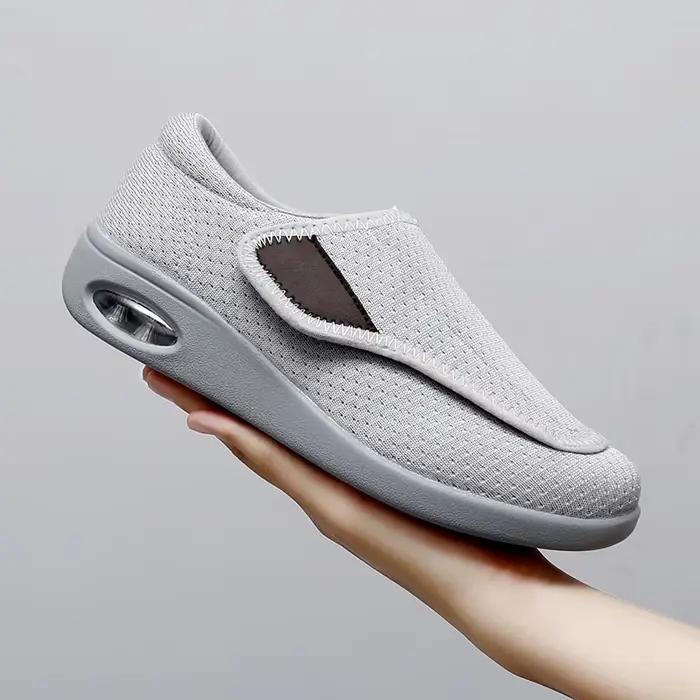 Nouvelles Chaussures Orthopédiques Unisexe pour Pieds Larges et Gonflés, Baskets Tendance pour la Ma