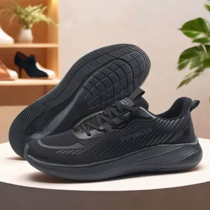 Chaussures de course pour hommes, baskets de sport respirantes et légères, chaussures d'entraînement