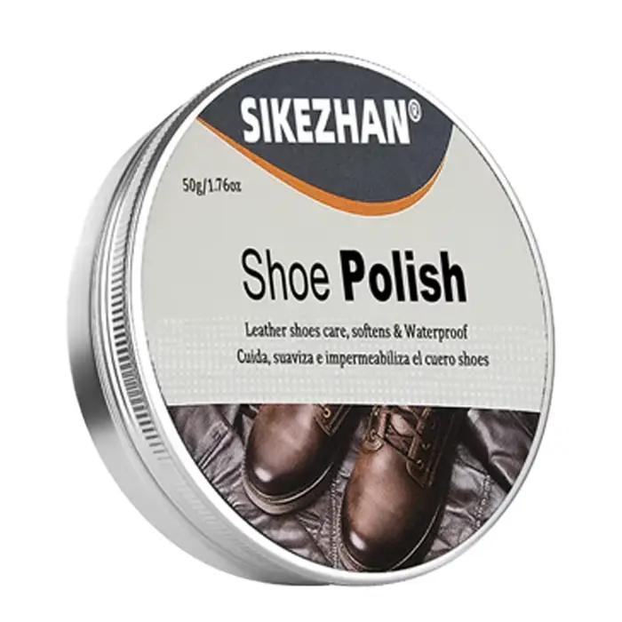 Crème professionnelle pour chaussures en cuir, restaure la couleur et la brillance, Protection imper