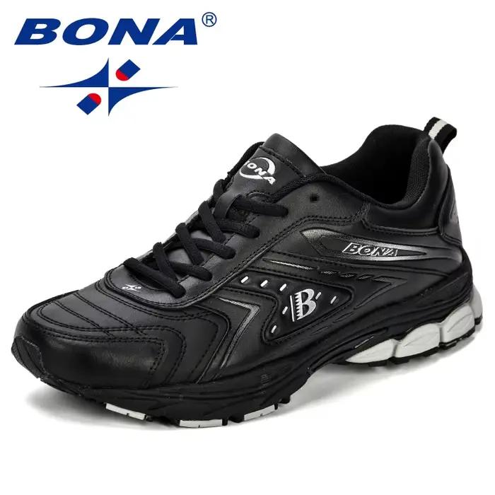 BONA hommes chaussures décontractées marque hommes chaussures hommes baskets appartements confortabl