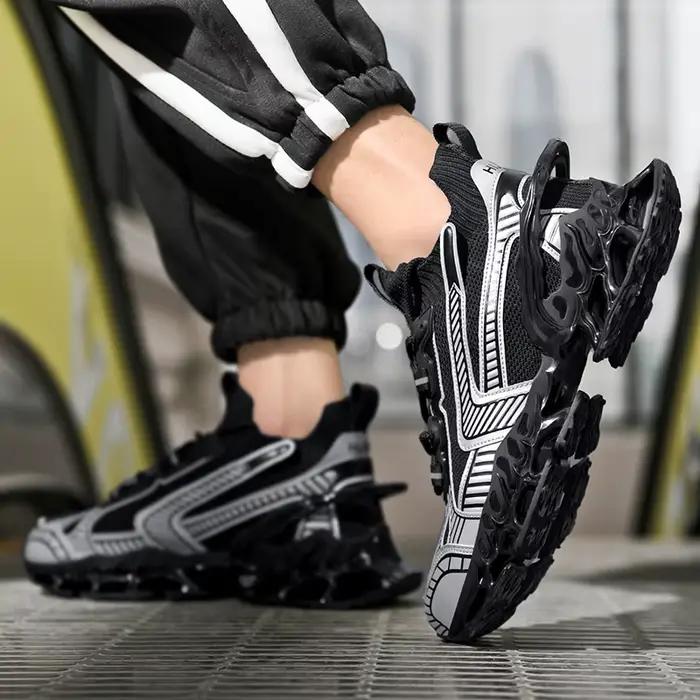 Baskets décontractées pour hommes, respirantes, de luxe, style course, mocassins de mode, mocassins