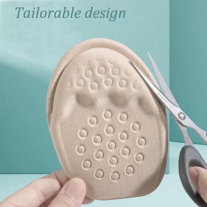 Demi-semelles pour chaussures, Inserts pour l'avant-pied, semelle antidérapante, coussin, réduit la