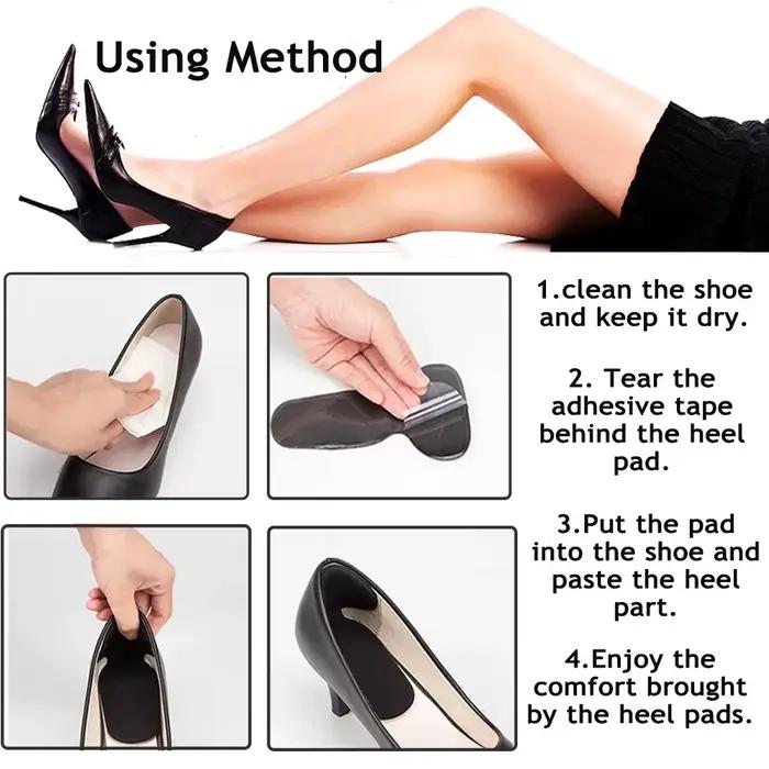 Nouveau talon haut semelle orthopédique en forme de T coussin antidérapant pied talon protecteur dou