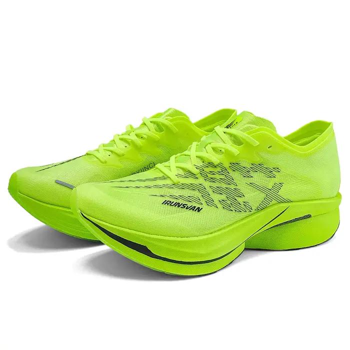 IRUNSVAN AiYing 1.0 chaussures de course pleine paume plaque de carbone mâle et femelle professionne