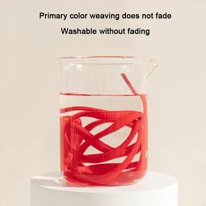 Baskets ovales lacets de chaussures demi-cercle lacets de sport lacet rond classique adulte unisexe