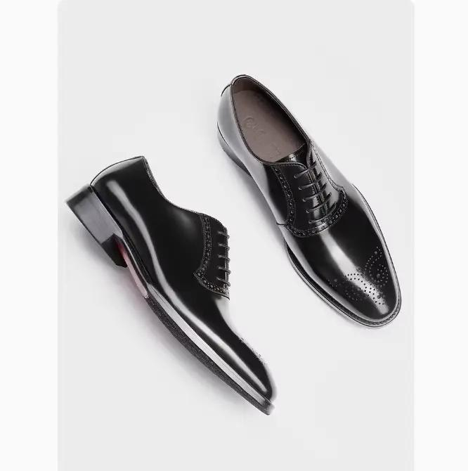 Chaussures richelieu pour hommes; Chaussures Oxford pour hommes; Chaussures d'affaires en cuir; Chau