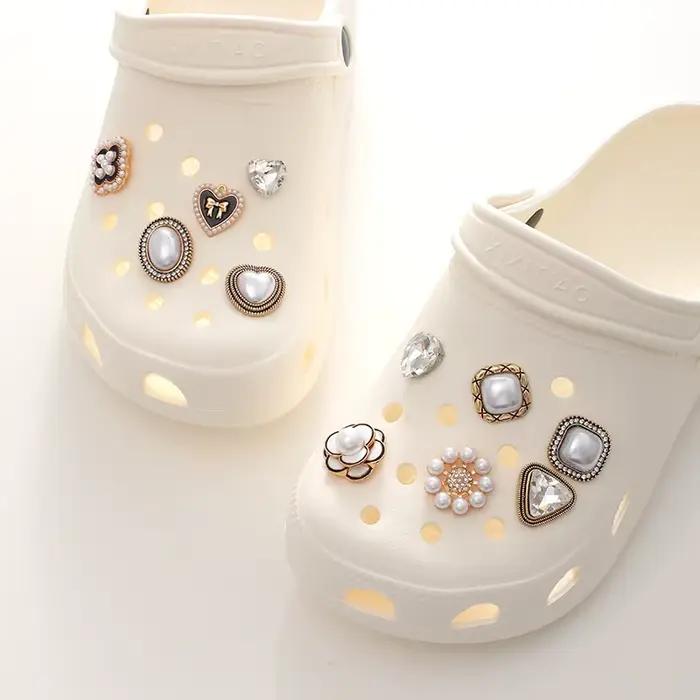 Strass cristal diamant parfum chaussures breloques chaussures vêtements accessoires pour sac boîte s