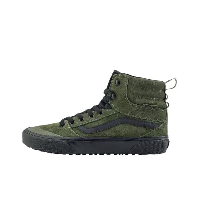 Vans Ashwood Hi High top Chaussures de skateboard pour hommes Vert VN000D94KEK