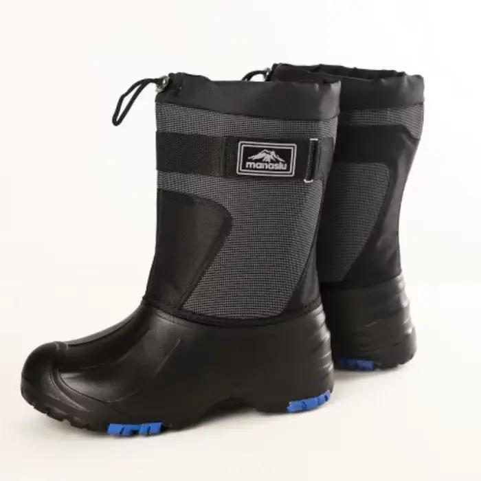 Bottes de neige imperméables et résistantes au froid pour hommes, chaussures de pêche résistantes à