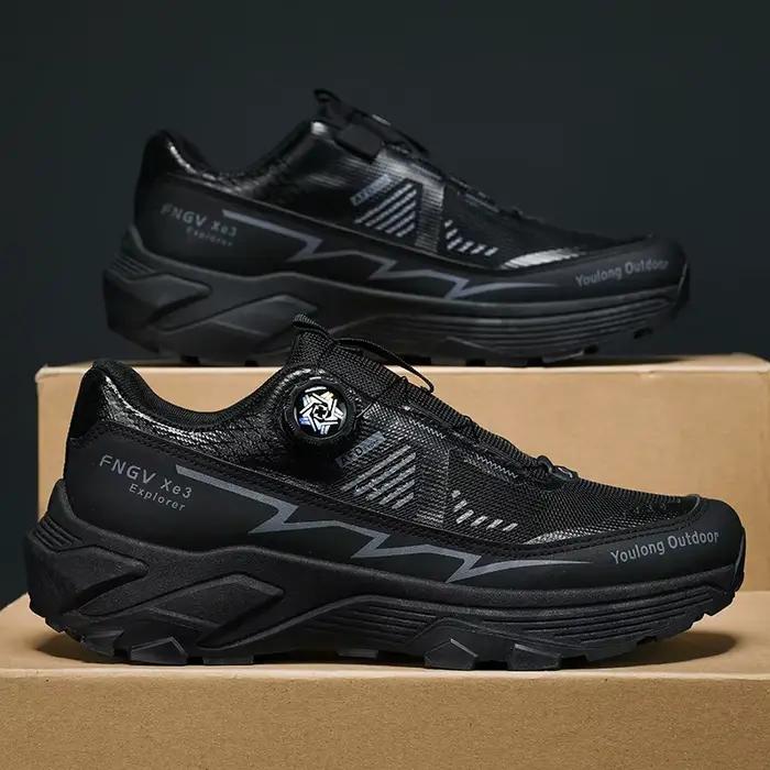 Chaussures de trail running 2026 pour hommes et femmes, à laçage rapide, chaussures de sport d'extér