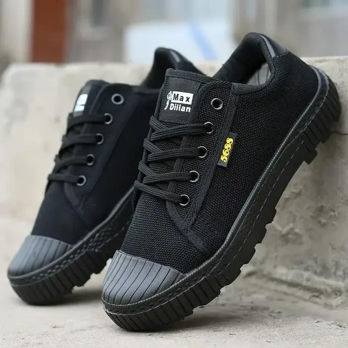 Chaussures d'entraînement en tissu pour hommes, baskets montantes et basses, chaussures d'entraîneme