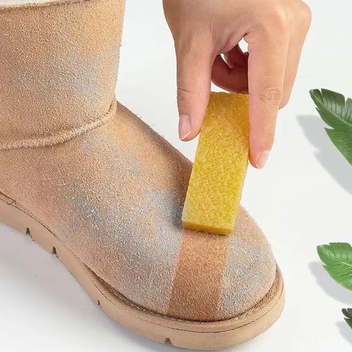 Nettoyant pour chaussures en daim mat et cuir, gomme de nettoyage
