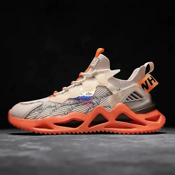 Chaussures de course pour hommes printemps offre spéciale de la saison à la mode respirant coupe bas