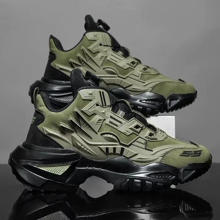 Grosses baskets pour hommes confortables et respirantes solides décontractées printemps automne pointure 44 modèle 2025 sneakers casual chunky style sport adapté à l'extérieur et aux sorties décontractées