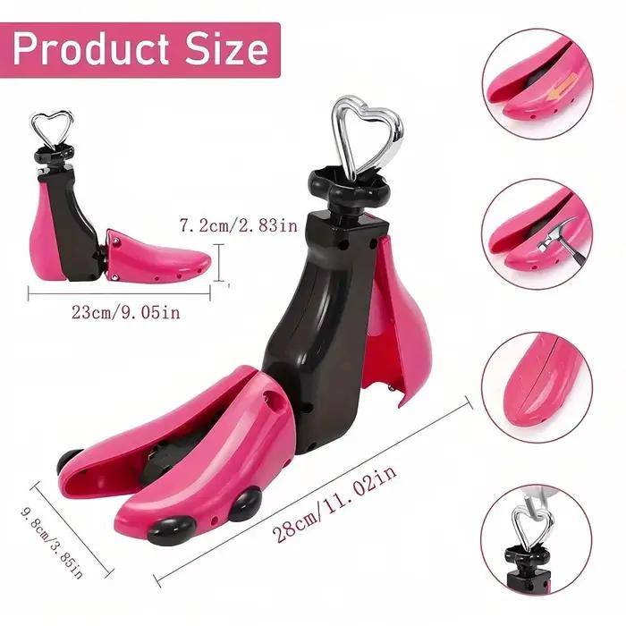 1 Élargisseur de chaussures et bottes réglable 4 directions pour hommes et femmes