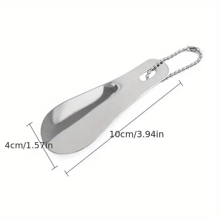 Chausse-pied métallique en acier inoxydable