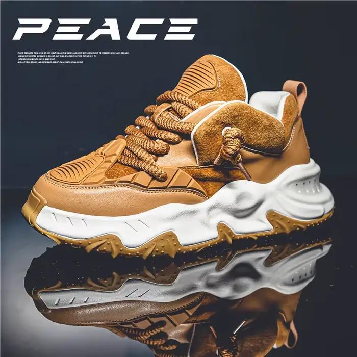 Chaussures de dehors à Semelles Épaisses pour Homme