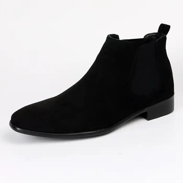 Tailles 40-50 bottes Chelsea pour hommes chaussures